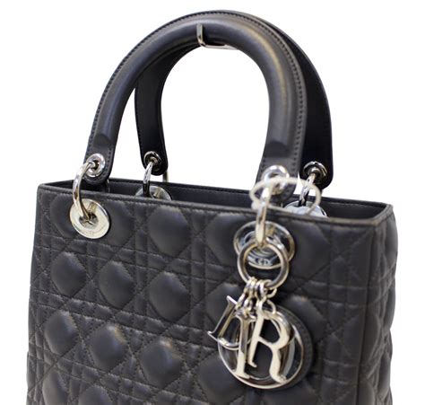 dior quilt cover|lady dior cannage tote bag.